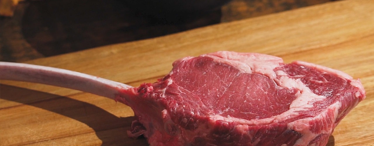 Here’s why bison tomahawk steak is so damn sexy