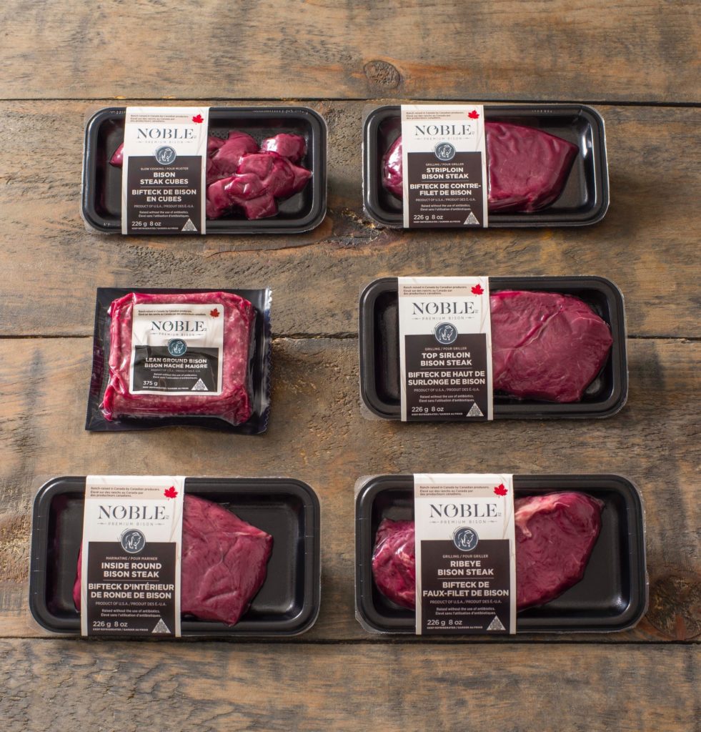 bison packaged cuts