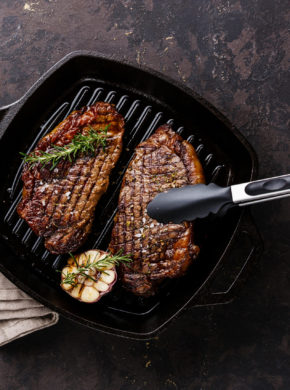 Żeliwny rostbef Bison Steak obraz artykułu