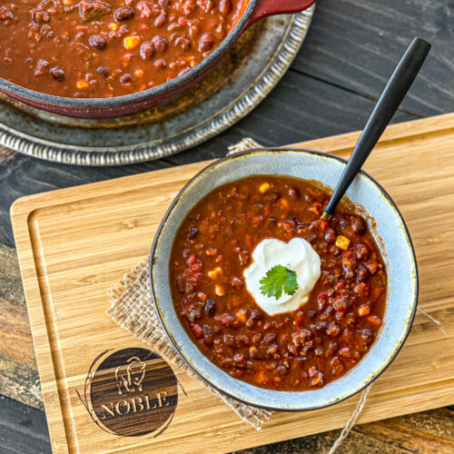 Bison and Beer Chili
