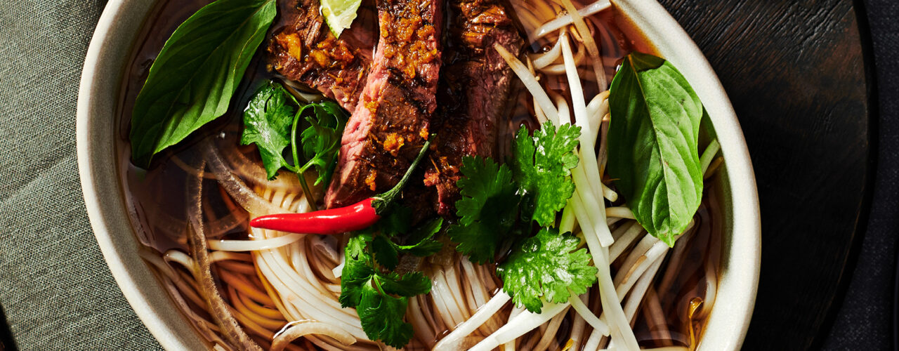 Bison Pho with Skirt Steak article image